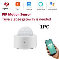 Tuya ZigBee Žmogaus judesio jutiklis Išmanusis PIR infraraudonųjų spindulių detektorius Belaidis namų apsaugos signalizatorius Išmanioji „Life“ programėlė Veikia su Alexa Google white