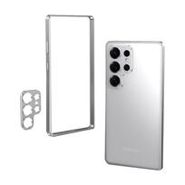 Skirta Samsung Galaxy S23 S24 S25 Ultra Plus Avialiacinio Aliuminio Lydinio Bamperis Telefono Dėklas Metalinis Rėmelis Objektyvo Apsauga Smūgiams Atsparus Dangtelis For Galaxy S23 Ultra