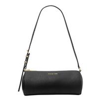 MICHAEL KORS Izzy shoulder strap adjustable pebbled effect leather duffel shoulder bag small women's black juoda