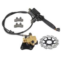 Motociklo Priekinio Hidraulinio Diskinio Stabdžio Komplektas Daugumai 50cc-125cc Motokroso, Pit Bike, Dirt Bike BBR TTR CRF 50 XR Apollo Motociklo Detalių