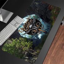 XXL Baldurs Gate Žaidimų pelės kilimėlis PC žaidimų priedai Stalo kilimėlis Prime Gaming Klaviatūros ir pelės kilimėlis su užrakto kraštu Siūti kilimėliai Xxl 300x800x2mm