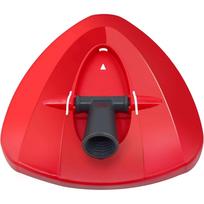 Spin Mop Pads for Vileda O-Cedar EasyWring 1-Tank System,Microfiber Spin Mop Heads,Triangle Swivel Mops Refill,Machine Washable red