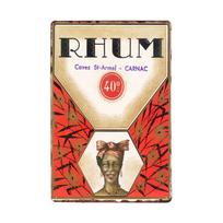 Romo Vyno Senovinis Metalinis Skardinis Ženklas Viskio Rhum Sieninis Plakatas Pub Baro Dekoras Retro Meno Plokštelė 20x30cm