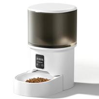Smart Dual-Camera Automatic Pet Feeder 6L - Cat & Dog Food Dispenser gray