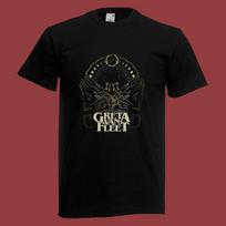 Greta Van Fleet Moon Phase Graphic T-shirt S black