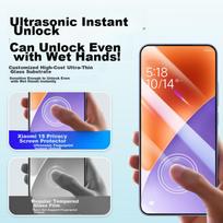 Unlock Screen Protector for Xiaomi 15 Tempered Glass Film, Anti-Peeping, Full Coverage, Shatterproof, Scratch-Resistant, for Xiaomi 15 Smartphone