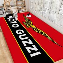 M-Moto Guzzi Grindų kilimėliai Neslystantys Sugeriantys vandenį Ilgas juostinis čiužinys Miegamojo kilimėlis Namų kilimai 50x80cm black