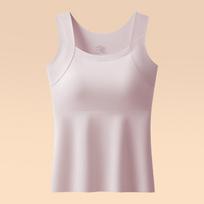 Didelio dydžio vientisas ledo šilko camisole liemenėlė su įmontuotu fiksuotu kaušeliu, vidinis drabužis 4XL violetinė