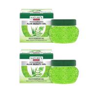 2X Nature's Essence Moisturising Aloe Beauty Gel 100gm Multi Purpose Gel