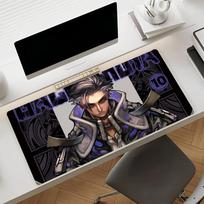 Anime G-Gachiakuta Mouse Pad Non-slip Rubber Gamer Balance Computer Mat Decoracion Deskmat Laptop Office Large 30cmx80cm gray