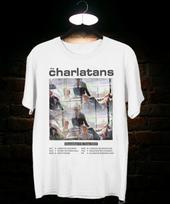 The Charlatans December 2025 UK Tour T Shirt Full Size S- L white