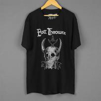 Bolt Thrower T-Shirt War Master UK 80S Death Metal Band Morbid Angel Dismember Men's Casual Clothes Short Sleeves Shirt XXL gray