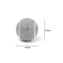 4PCS Chair Leg Cups Covers Tennis Balls Shape Non-slip Pads Furniture Floor Protector Cover Anti-Noise Table Legs Chair Cap 4PCS pilka