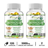 XEMENRY - 5000 mg Astragalo šaknies ekstrakto - šlapimo takų sveikatai, imuninės sistemos sveikatai ir kepenų sveikatai. 120*2