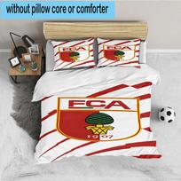 3PCS Augs-burg Crest Bedding set,Ideal for1pc Duvet Cover And 2pcs Pillowcases Perfect for Christmas gift,Ideal for Bedroom, Dormitory 140cm*210cm