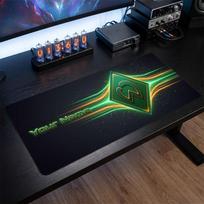 Werder Bremen FC Custom Large Mouse Pad, Personalized Name Text Print, Football Logo Non‑Slip Desk Mat Gaming Gift 30cmx80cm