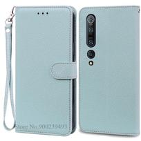 Mi10 / Mi 10 Pro dėklas Xiaomi Mi 10 dėklui Piniginė Atverčiamas Odinis Viršelis Xiaomi Mi 10 Pro dėklui Knygelės Stovas Piniginė Fundas Coque Mi 10 5G(Mi 10Pro5G)