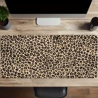 XXL Leopardų Rašto Žaidimų Pelės Kilimėlis Didelis Stalo Kilimėlis Neslystantis Guminis Biuro Reikmenys Stalo Dekoracija Kambario Kilimėliai Neslystantis Kilimėlis Kilimas 30cmx80cm