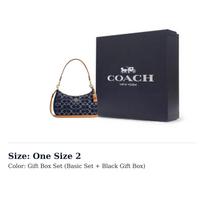 COACH Teri Fabric With Artificial Leather Shoulder Bag Medium Women's Denim Blue CAF82-IMXIA One Size 2 juoda