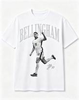 Harry Kane England Vintage Football 2026 Graphic T Shirt Oversized Unisex Summer High Quality Short Sleeve Streetwear Fan Tee 3XL white