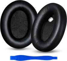 For Sony WH-1000XM4 Ear Pads Replacement, Noise Isolation Foam Cushions, Enhanced Thickness, Comfort Fit, No Sensor Interference juoda