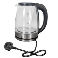 Xiaomi 2.0L Electric Kettle with Blue Light Visible Water Level Glass Teapot One Button Switch Anti-Dry & Overheat white