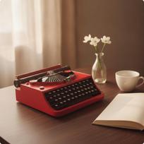 Geležinis rašomoji mašinėlė Modelis Kompaktiškas Vintažinis Dekoras Retro Fotografams, Kolekcionieriams, vyno raudonos spalvos