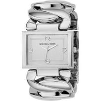 MICHAEL KORS Classic Women's Quartz Watch silver Dial stainless steel Strap 36mm MK3132 sidabras