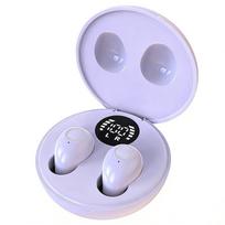 Xiaomi Mini Invisible Sleep In Ear Wireless Headphone Touch Control Long Battery Life Bluetooth Earphone Noise Reduction Work Earbud violetinė