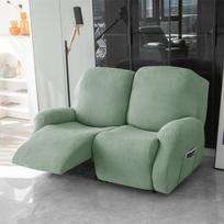 Split Žakardinis recliner sofos užvalkalas Tampri Spandex Lazy Boy kėdės užvalkalai Sofos fotelio užvalkalai Svetainei 1 2 3 vietų gray