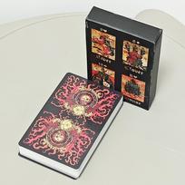 Tamsi Gothic Lenormand kortų kaladė 36 kortos 9*6cm Derina romantiką ir tamsius elementus black