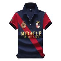 RogueWave Vyriški polo marškinėliai Siuvinėjimas Dygsniavimas Spalvų kontrastas Klasikinė mada Originalus dizainas Polo apykaklė Gryna medvilnė Kvėpuojantis XS-7XL 5XL red
