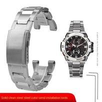 „Casio G-Shock“ laikrodžio apyrankė GST-210 GST-W300 GST-400G GST-B100 S100D/S110D/W110 metalinė juostelė iš nerūdijančio plieno laikrodžio apyrankė 26mm sidabras