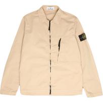 Stone Island Removable Badge Zip Long Sleeve Jacket Men Jacket K2S151200003S0010-V009A L beige
