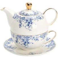 English Flower Teapot Classical Blue and White Daisy Pot Home Ceramic Cup and Saucer Phnom Penh  Afternoon Flower Teaware Set 200-400ml white