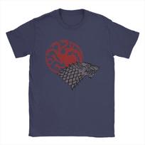 Strong Game of Thrones House Targaryen Sigil TShirts 100 Cotton Tees Crew Neck Short Sleeve T Shirt New Arrival Clothing 4XL brown