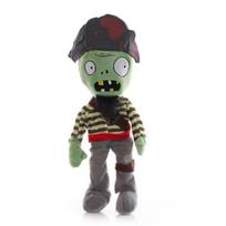 Plants vs Zombies Pliušinis žaislas 30cm PVZ Gargantuar Piratas Antis Zombis Minkšta minkšta lėlė Dovana vaikams black