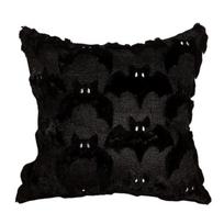 Halloweens Sheer Pillowcase Cushion Cover Bat Specters Designs Home Decoration Soft Plush Materials gray