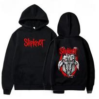 Vyriškas stilius Slipknots Muzika Metalas Roko grupė Moterys Vyrai Gobtuviniai marškinėliai Naujoviški Madingi drabužiai Gobtuvas Žieminiai megztiniai M black