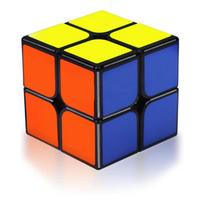 Magic Cube 2X2X2 Magic Speed Cube 2X2 Cube Smooth 3D Game Plaything Small Pocket Twist Plaything Educational Toys For Boys Girls Kids Adult yellow