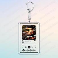 JUL Rapper Rap Album TP Sur TP Music Songs Keychains for Women Accessories Bag Nostalgique Code Keyings Jewelry Fans Gifts black