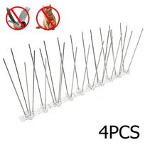 Steel Stainless Anti Pigeon Spike Anti-Bird Repellent Thorn Balcony Eaves Fence Needle Prevent Thieves Bird Proof Nails Box Pack