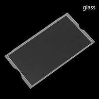 Clear Display Screen Lens for PSP 2000 3000 Game Console Repair black