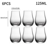1/2/4/6 vnt. viskio stiklinės Scotch gėrimams Baro reikmenys Alaus Spiritinių gėrimų Vyno stiklinė XO Viskio Krištolinė stiklinė Scotch gėrimams Vyno stiklinė as shown