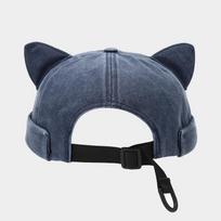 2026 Spring Summer Cotton Solid Color Docker Cap Brimless Hat Beanie Landlord Sailor Cap Women 01 55-60cm adjustable chaki