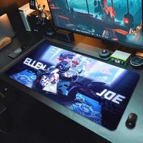 Zenless Zone Zero Ellen Joe Mousepad HD Printing Computer Gamers Locking Edge Non-slip Mouse Pad XXL 90x40cm Keyboard PC Deskmat 40cmx90cm(15.7x35.4inch)