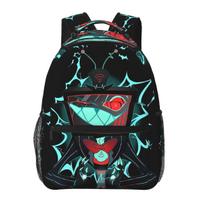 Anime Hazbin Hotel VOX Aš Myliu Savo Vyrus Gaila Kuprinės Berniukams Mergaitėms Kuprinės Vaikams Mokyklines Kuprinės Animacinis Ruksakas Pečių Krepšys One Size blue