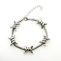 Maži vieliniai erškėtuogiai Geležinis Unisex Chokeris Apyrankė Moterims Hip-hop Gotikinis Punk Stilius Erškėtuogės Apyrankė Chokeris Dovanos white