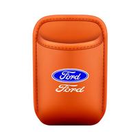Ford Mondeo Focus Explorer Escape Kuga Everest Bronco F-150 Ranger Transit Automobilio Durų Odinė Puodelio Laikymo Dėžutė juoda