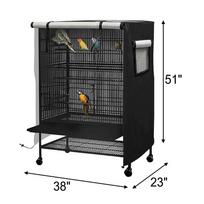 Bird Cage Cover 420D Oxford Cloth 210D Oxford Cloth 38*23*51inch